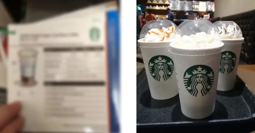 Trending Starbucks Starbucks Leaked Recipe