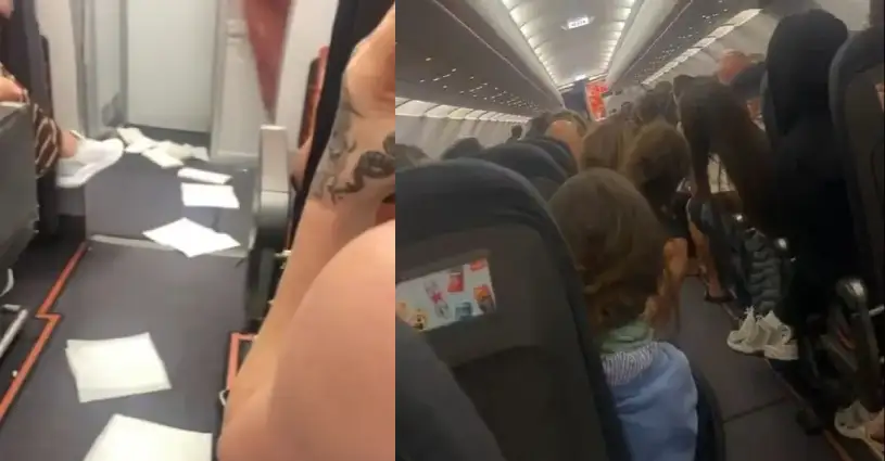 Trending, USA, easyJet Flight Cancelled, EasyJet Flight Video, EasyJet London Flight Cancelled, easyJet Tenerife to London Flight Video, easyJet Flight open defecation- True Scoop