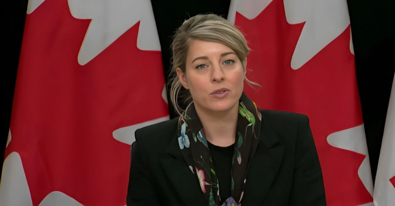 Trending, USA, Melanie Joly, Canada Foreign Minister Melanie Joly, Melanie Joly 41 Canadian Diplomats, Melanie Joly Canadian Diplomats Suspension, Melanie Joly Canada 41 diplomats Repatriation- True Scoop