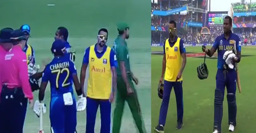 SLvsBAN World Cup: Angelo Mathews becomes first cricketer to be out on 'timed out', Video
