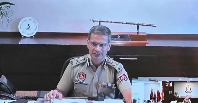 DGP Gaurav Yadav orders district police chiefs to devise a foolproof strategy against organized crime, drug trafficking, and stubble burning