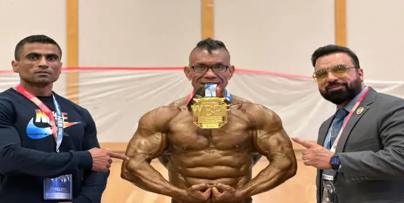 Who is Ali Reza Asahi? Afghan bodybuilder wins gold at World Bodybuilding Championships in Seoul