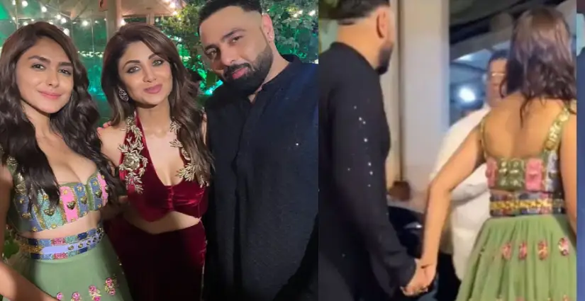 Is Mrunal Thakur dating Punjabi rapper Badshah? Actress spotted holding hands at Diwali bash