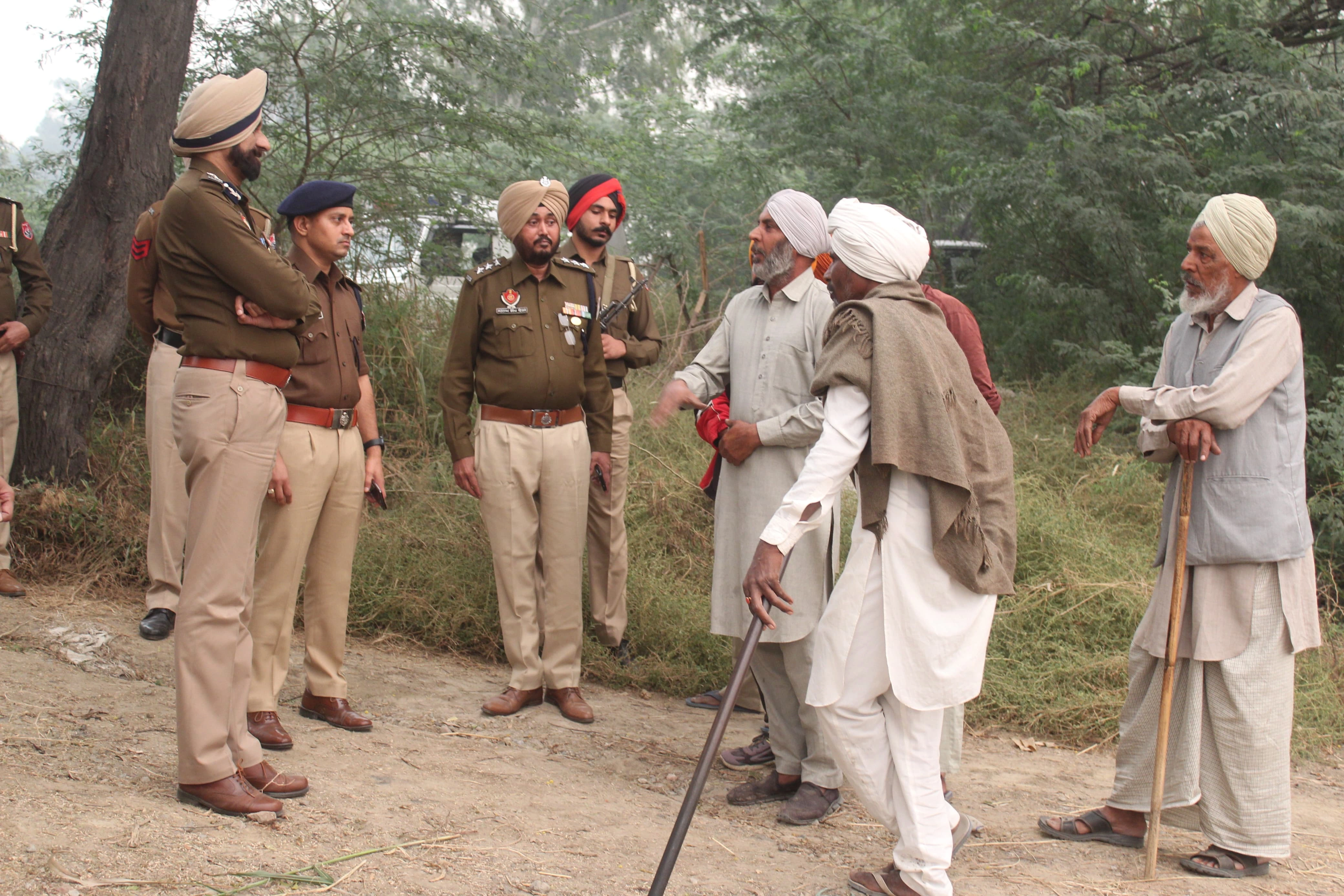 stubble burning punjab