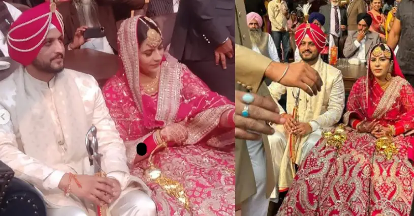 Gurnam Bhullar gets married? Punjabi singer's intimate wedding pics go viral