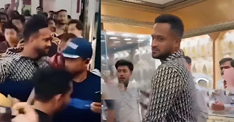 Fact Check: Did fans beat Shakib Al Hasan at Bangladesh airport for poor World Cup performance? | Trending,Shakib Al Hasan,Shakib Al Hasan Video- True Scoop