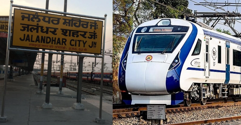 Vande Bharat Express, Vande bharat jalandhar, Railway ministry, jalandhar railway station, Punjab, India, Trending, Shatabdi Express, Train travel in India, Punjab news, Delhi to katra, amritsar to delhi vande bharat, delhi to katra vande bharat, amritsar to delhi train route, train to mata Vaishno Devi katra, vaishno devi katra train route, Vande Bharat- True Scoop