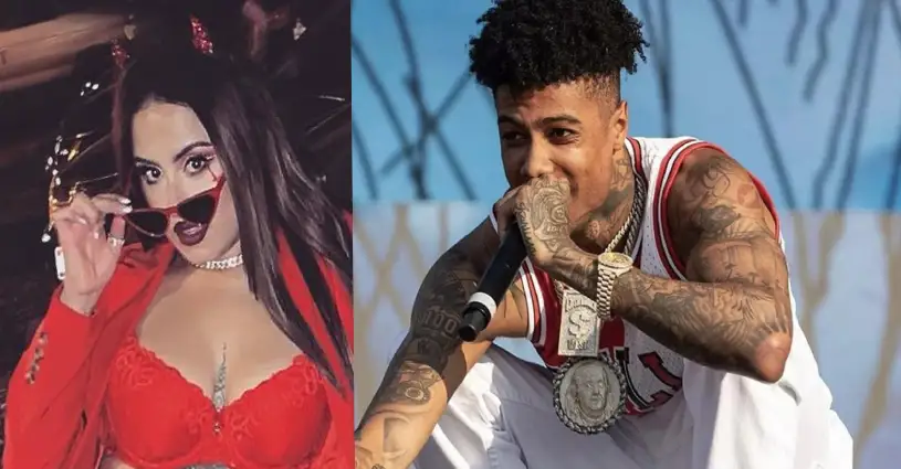Blueface Video: US Rapper pushes woman from stage after calling her in shocking clip | OTT,USA,Blueface- True Scoop