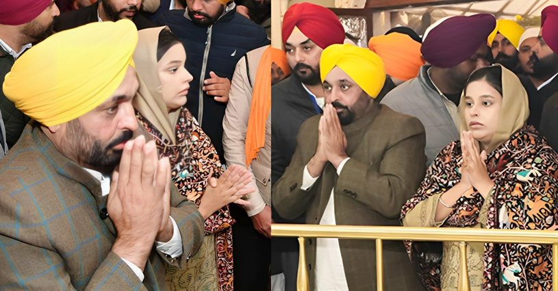Punjab CM Bhagwant Mann pays homage at Gurudwara Sri Fatehgarh Sahib during Shaheedi Sabha | Punjab,Trending,Punjab Chief Minister- True Scoop