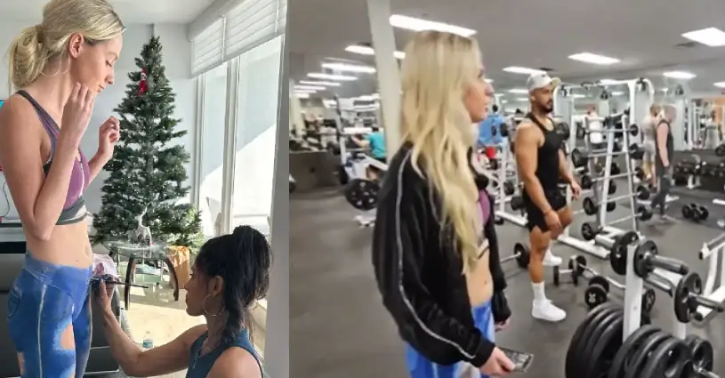 Trending, USA, Natalie Reynolds, Natalie Reynolds Video, Natalie Reynolds Viral Video, Natalie Reynolds Gym Video, Natalie Reynolds Viral Gym Video, Who is Natalie Reynolds, Natalie Reynolds Bodypaint- True Scoop