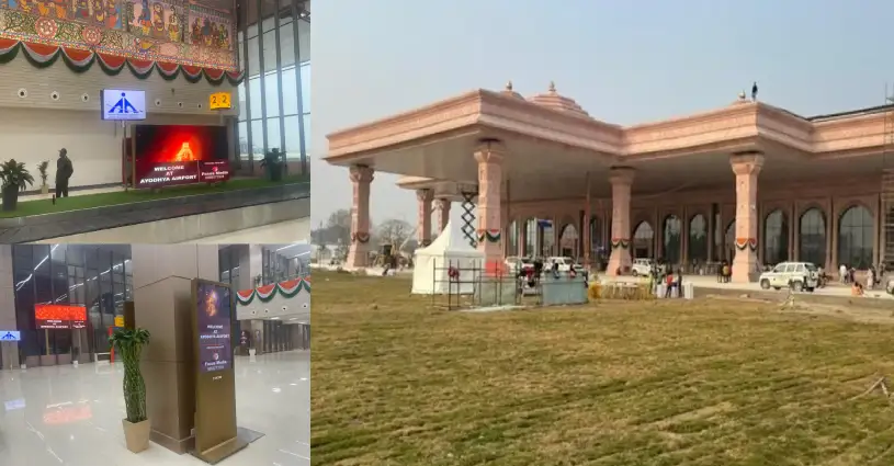 Who designed Ayodhya Airport? Inside pics & all about Maharishi Valmiki International Airport | India,Trending,Ayodhya Airport- True Scoop