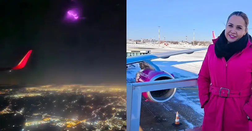 Wizz Air flight UFO Wizz Air flight UFO Video Wizz Air flight UFO Viral Video