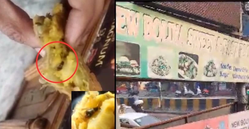 Insect found in Jalandhar’s New Bolina Sweets shop’s ‘samosa’, watch VIDEO