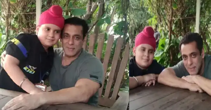 Salman Khan fulfills Ludhiana boy's wish suffering from Cancer; meets him & his family at his bungalow
