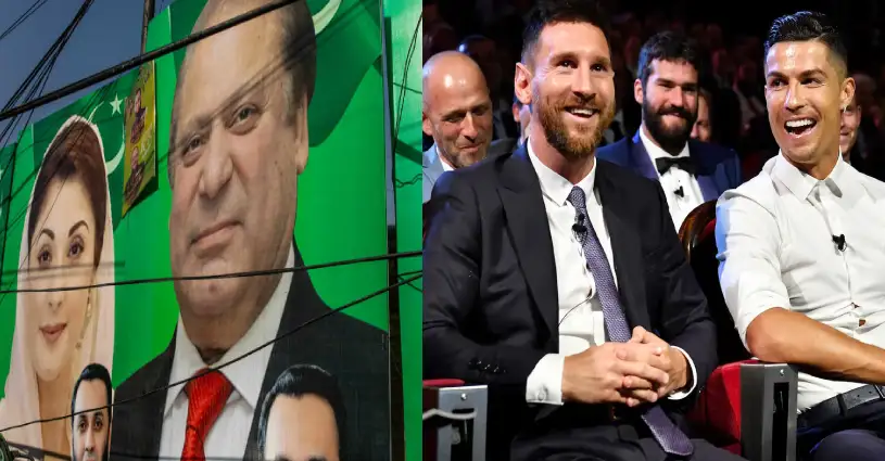 Cristiano Ronaldo & Lionel Messi vote in Pakistan Assembly Election 2024? Check the bizarre truth