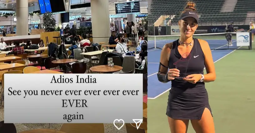 'See you never India': Serbia Tennis star Dejana Radanovic accused of passing racial slurs on Indians