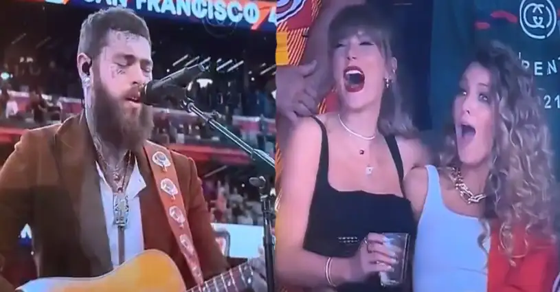 Super Bowl 2024: Taylor Swift, Blake Lively caught on cam enjoying Post Malone's song, Video Viral