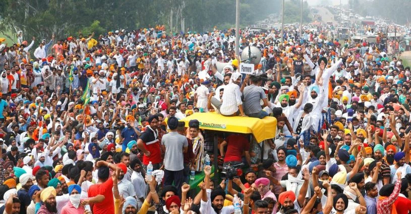 Punjab, India, Trending, Farmers Protest, Delhi Chalo March, Delhi Farmers Protest, Kisan Andolan, Kisan Morcha, Kisan Sangarsh- True Scoop