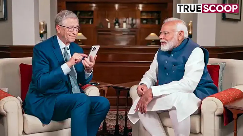 Trending PM Modi meets Bill Gates India Prime Minister and Bill Gates