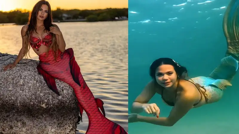 Who is Elle Jimenez? Miami-based Professional Mermaid earning almost Rs 7 lakh per show | Trending,USA,Elle-Jimenez- True Scoop