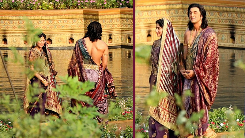 Ranbir Kapoor & Sai Pallavi's pics as Lord Ram & Sita leaked from Ramayana sets; Fans go gaga | OTT,Ranbir-Kapoor,Ranbir-Kapoor-Lord-Ram- True Scoop