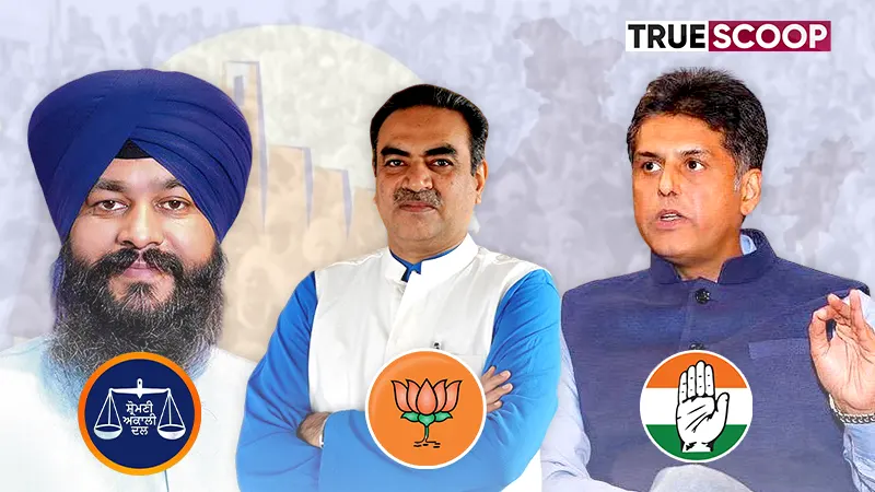Battle for Chandigarh: Parties field local faces in a tight 3-way battle for the LS seat | Lok Sabha Election 2024,Punjab,Punjab-Lok-Sabha-Elections- True Scoop