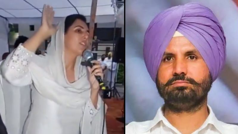 Lok Sabha Election 2024, Punjab, Amrita-Warring, Raja-Warring-Wife, Amrita-Warring-Panja, Congress-Panja, Congress-Palm, Amrita-Warring-Guru-Statement, Punjab-Elections-2024, Punjab-Congress-State-President-Wife | Amrita Warring sparks outrage by comparing the palm of Congress with the palm of religious Gurus- True Scoop
