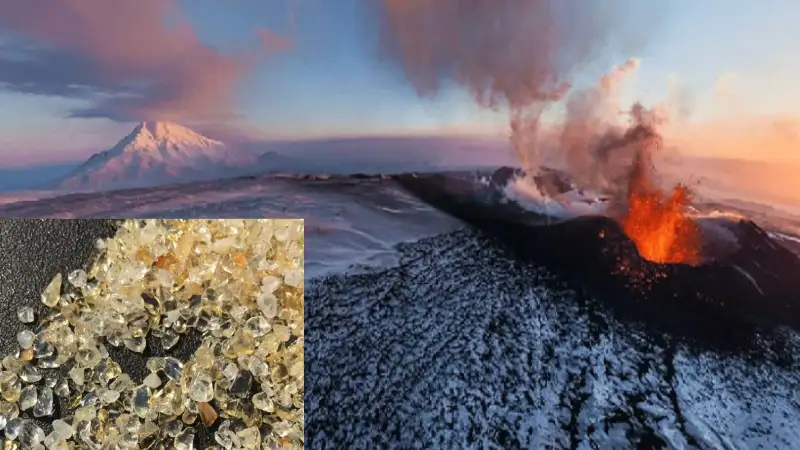 'Raining Gold': Mount Erebus, Antarctica's active volcano emitting REAL gold crystals worth $6,000 a day | Trending,USA,Mount-Erebus- True Scoop