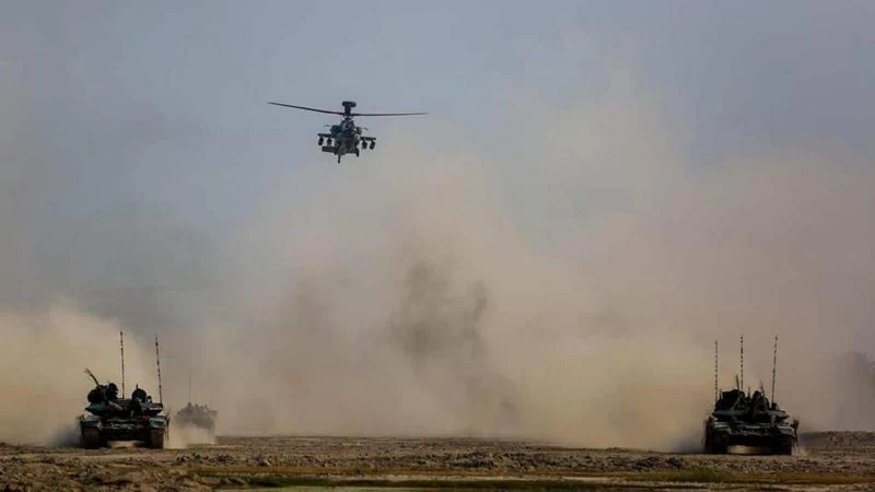 Army's Western Command conducts 'Gagan Strike' exercise in Punjab melding armour and air assets | Punjab,Punjab-news,Daily-update-news- True Scoop