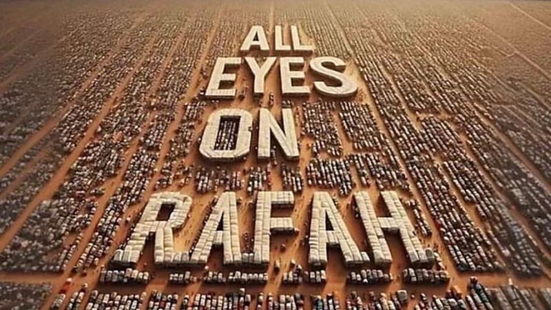 Youth, Extra Lens, All eyes on Rafah, all eyes on Rafah trend, All eyes on Rafah viral trend, what is all eyes on rafah, israel hamas war, israel palestine war, israel hamas news, israel hamas war news- True Scoop