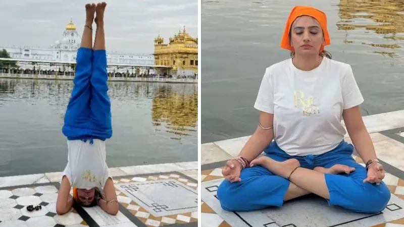 Punjab, Trending, Golden Temple Yoga Controversy, Instagram Influencer Yoga Golden Temple, Sri Harminder Sahib Yoga Controversy, SGPC Yoga Controversy, Shiromani Gurudwara Prabandhak Committee- True Scoop