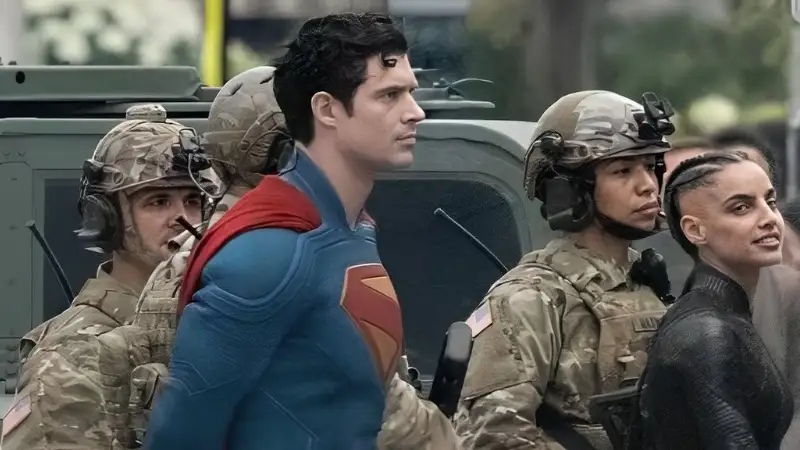 David Corenswet's pics as Superman leaked; James Gunn's new 'Clark Kent'  seen getting arrested by US Army
