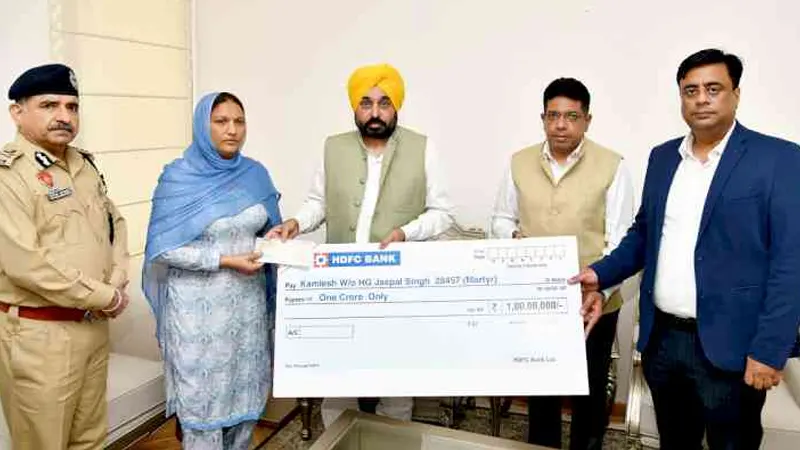 Punjab, Trending, Punjab Chief Minister Bhagwant Singh Mann, Home Guard Jawan Jaspal Singh, Chief Minister, Punjab News, Top Punjab News, Daily Punjab News, Latest Punjab News, financial assistance, Armed forces- True Scoop