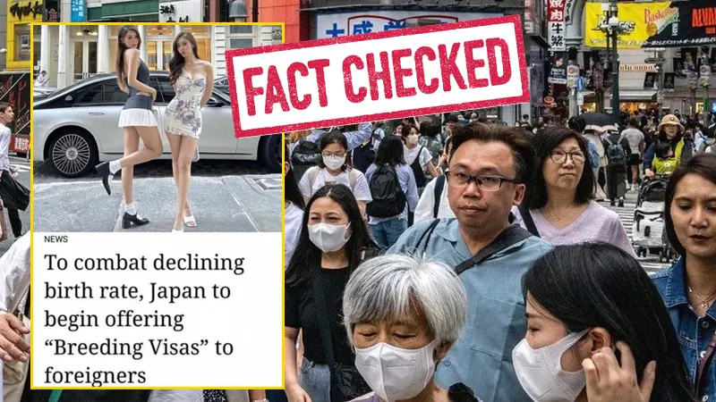 Japan, Japan Breeding Visa, Breeding Visa Japan, Japan Falling Birth Rate Breeding Visa, Japan Falling Fertility Rate Breeding Visa, Fact Check Japan Breeding Visa, Fact Check- True Scoop