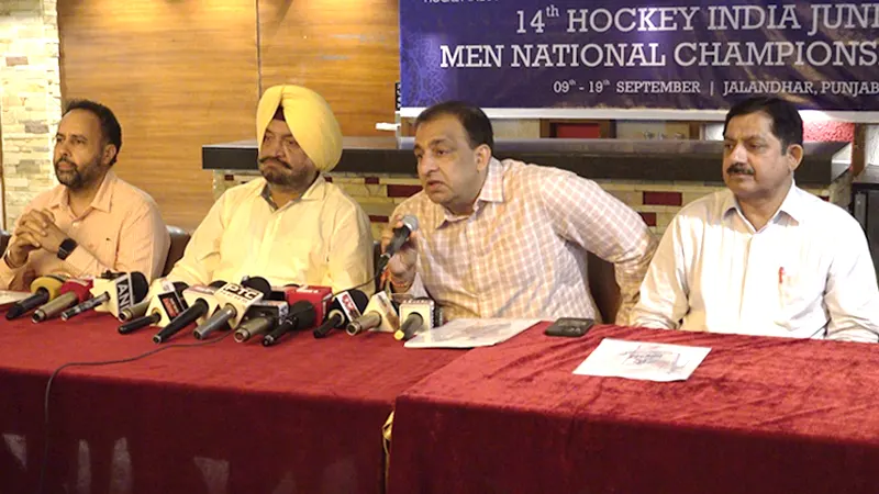 Punjab, National Hockey Championship, National Hockey Championship Hockey Punjab, Junior Men National Hockey Championship, Hockey Punjab President Nitin Kohli, National Hockey Championship Jalandhar, Jalandhar National Hockey Championship Date, National Hockey Championship Jalandhar Date, Jalandhar National Hockey Championship Streaming Details- True Scoop