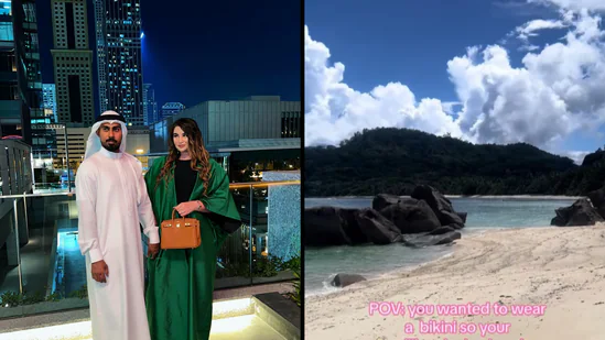 India, Trending, Husband Buys $50 Million Island, Wife Can Wear a Bikini, Social Media Backlash, Dubai businessman, Jamal Al Nadak, social media influencer Saudi Al Nadak- True Scoop