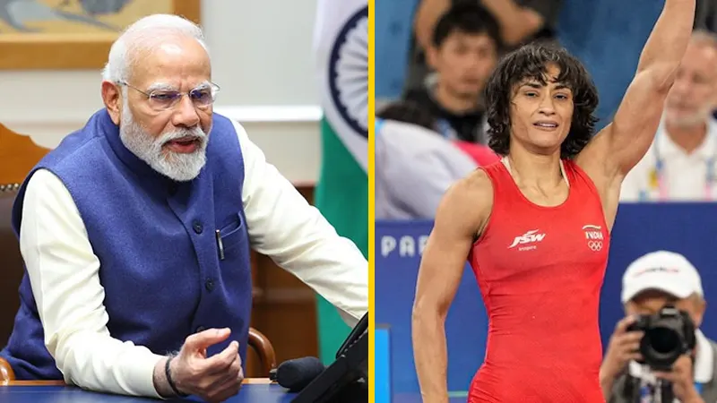 India, Trending, Vinesh Phogat, PM Modi, Vinesh Phogat PM Modi Phone Call, PM Modi Phone Call Vinesh Phogat, Vinesh Phogat Haryana Elections 2024, Vinesh Phogat PM Modi Paris Olympics 2024- True Scoop