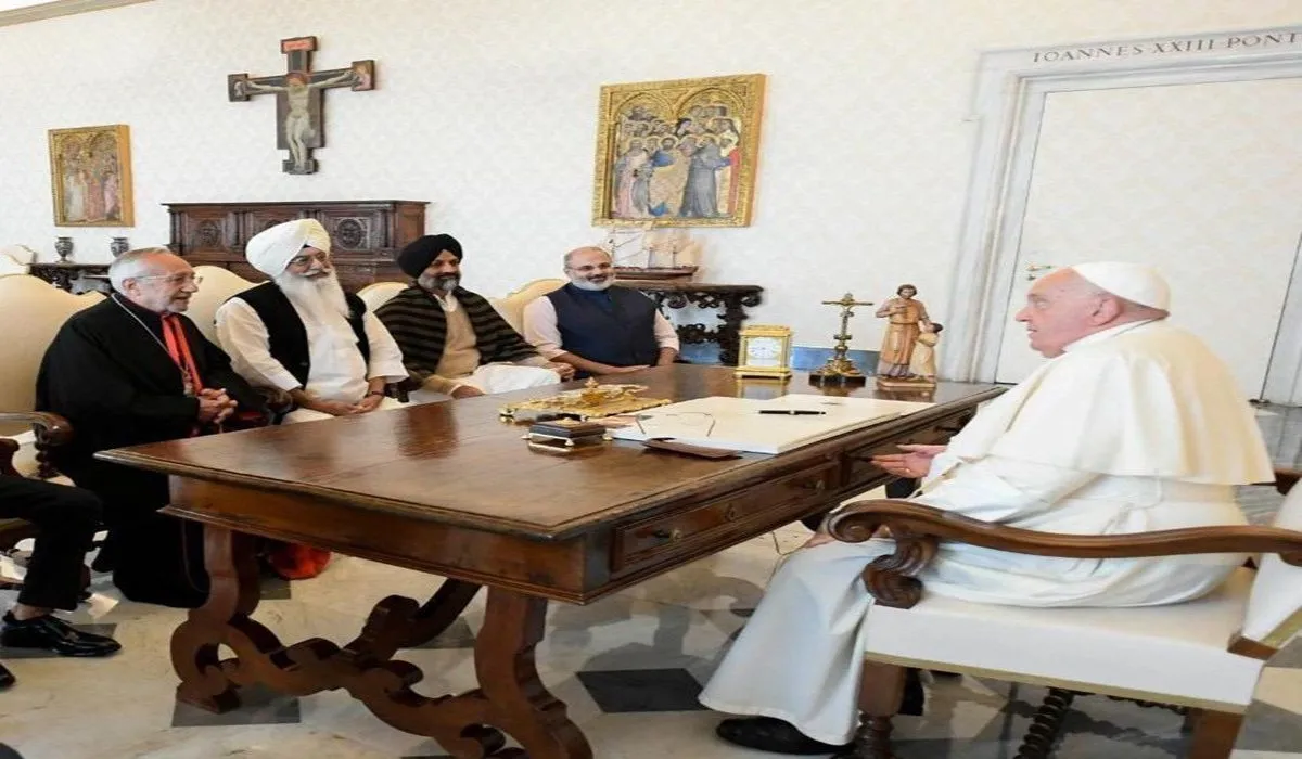 Punjab, Trending, Former Dera chief Baba Gurinder Dhillon, New Dera chief Jasdeep Gill, Pope Francis, Baba Gurinder Dhillon and Jasdeep Gill, Pope Francis Italy, Baba Gurinder Dhillon Pope Francis discussion, Jasdeep Gill Pope Francis discussion, Punjab News- True Scoop