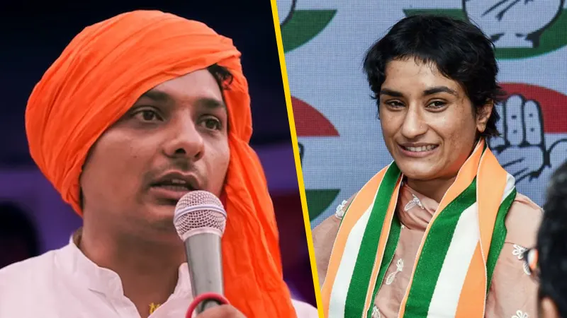 India, Trending, Julana Election 2024 Result, Julana Vinesh Phogat, Haryana Elections Vinesh Phogat, Vinesh Phogat Julana Elections 2024 Results, Vinesh Phogat Trailing Julana Election Results- True Scoop