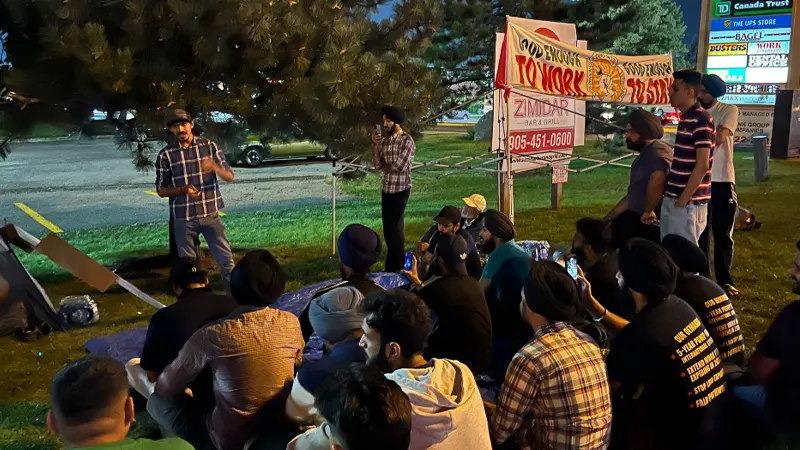 Punjab, Trending, Youth, Canada Students Protest, Canada Punjabi Students Protest, Brampton Students Protest, Brampton Punjabi Students Protest, Canada Student Protest Reason, Canada Immigration Rule Change Punjabi Students Protest- True Scoop