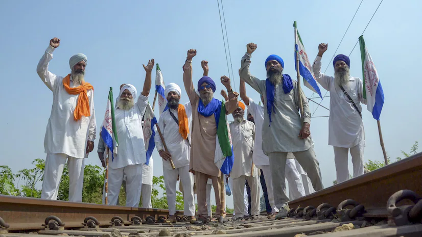 Punjab, Trending, Punjab farmers protest, Punjab protest, SKM, BKU, Punjab tardy paddy purchase, Farmer protest, Punjab News- True Scoop