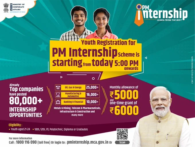 India, Trending, PM Internship Scheme, Government Internship portal, PM Internship Scheme registration, PM Internship Scheme eligibility criteria, Prime Minister Internship Scheme, Internship Scheme registration process- True Scoop