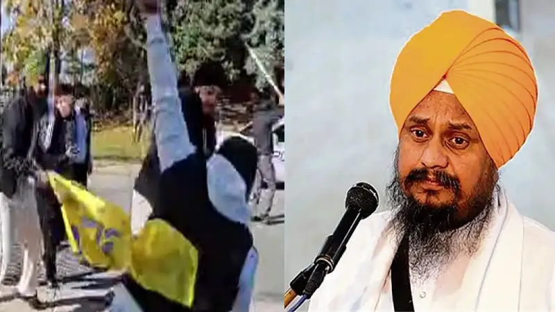 Punjab, Gaini Harpreet Singh, Gaini Harpreet Singh On Khalistan Mob Attack, Gaini Harpreet Singh on Brampton Temple Attack, Brampton Temple Attack Akal Takht Jathedar Reaction, Brampton Temple Khalistan Attack- True Scoop