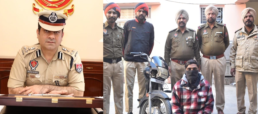 Commissionerate Police, stolen motorcycle, law enforcement, punjab news, top news, latest news, Swapan Sharma, Punjab- True Scoop