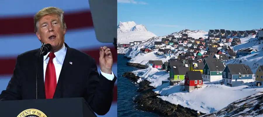 Donald Trump, DonaldTrump Greenland, DonaldTrump GreenlandPurchase, Why Donald Trump buying Greenland, Greenland US Buying Reason, DonaldTrump Junior Greenland, USA, Extra Lens- True Scoop