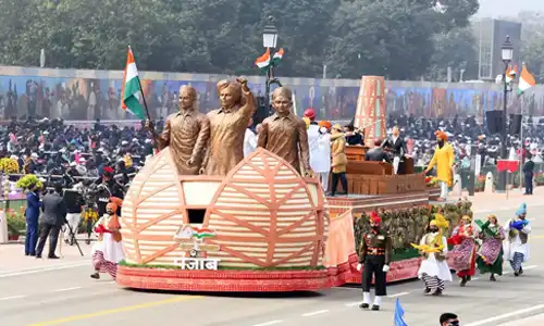 Punjab tableau, Punjab tableau Republic Day, Republic Day 2025 Punjab tableau, Punjab tableau Theme, Republic Day 2025 Theme, Punjab- True Scoop