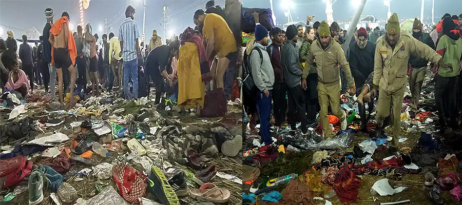 Mahakumbh Stampede, Mahakumbh Stampede death toll, Mahakumbh Stampede Total Deaths, Mahakumbh Stampede Total Injured, Mahakumbh Stampede Sangam, Mahakumbh Stampede Sangam Nose, India, Trending- True Scoop