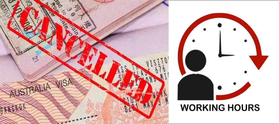 Australia cancels foreign students' visa, Australia imposes new rules, new working hour rules Australia, Indian students in Australia, Australia cancels visa news- True Scoop