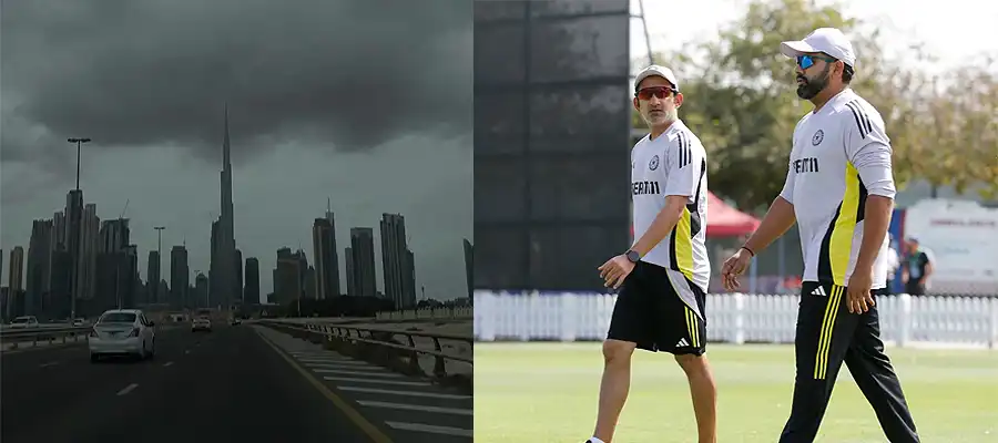 Dubai Weather, INDvsPAK Dubai Weather, INDvsPAK Champions Trophy 2025, Dubai Rain Forecast, Dubai Rain Forecast February 23, February 23 Dubai Forecast Ind vs Pak, India, Trending- True Scoop