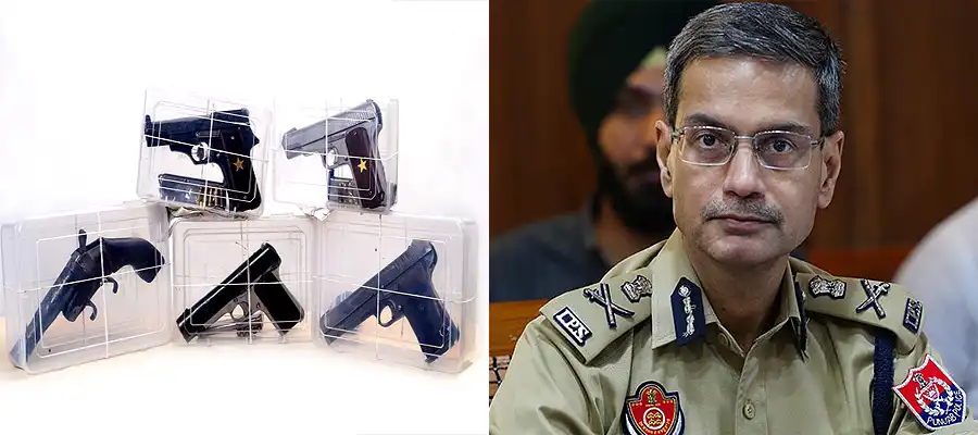 Punjab Police, target killing module, gangster Goldy Dhillon, criminals arrested, illegal weapons, Punjab crime news, pistols seized, drug trafficking, law enforcement, gang crackdown- True Scoop